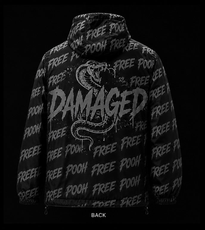 Damaged "Free Pooh" Windbreaker (Preorder)